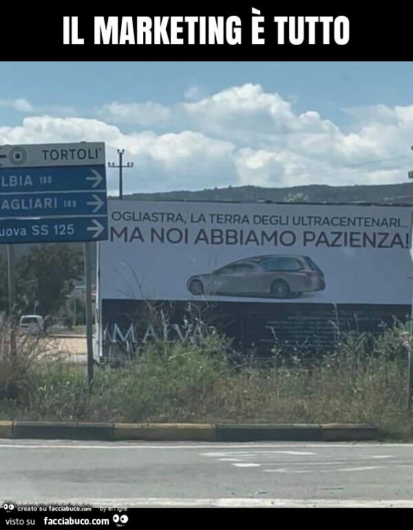 Il marketing è tutto