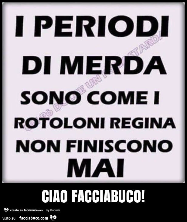 Ciao facciabuco