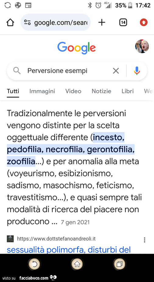 Perversione esempi