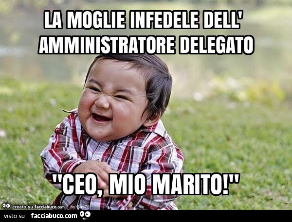 La moglie infedele dell' amministratore delegato "ceo, mio marito! "