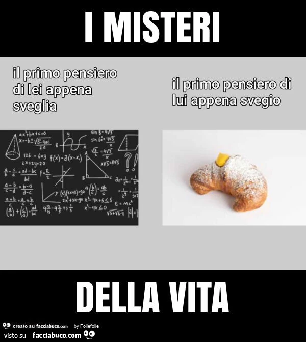 I misteri della vita