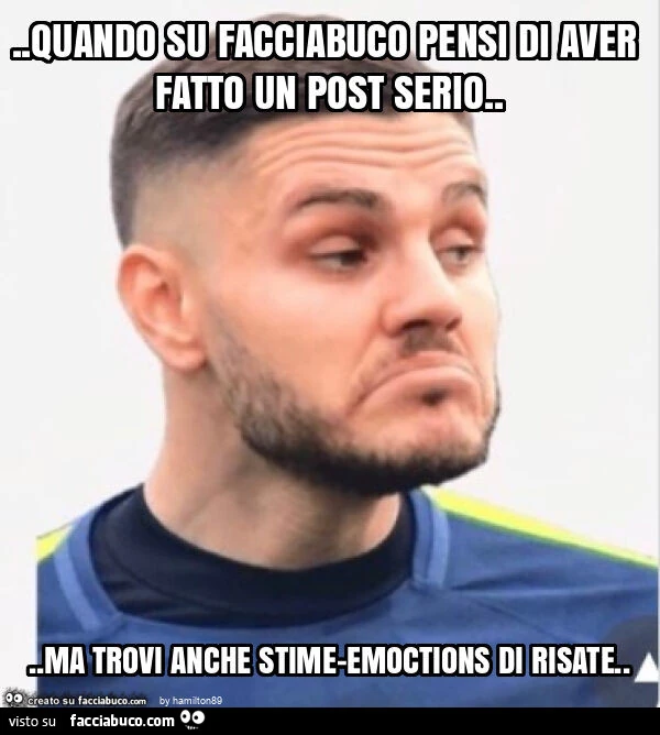Quando su facciabuco pensi di aver fatto un post serio&hellip; ma trovi anche stime-emoctions di risate