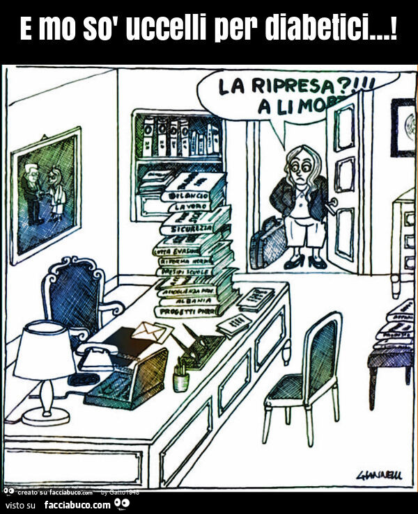 E mo sò uccelli per diabetici