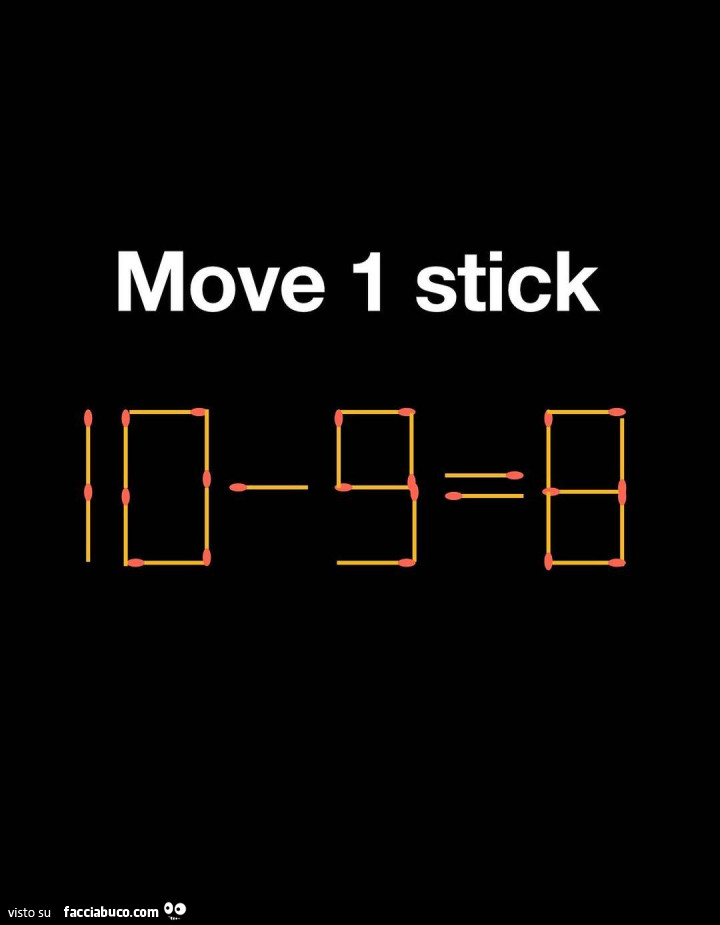 Move 1 stick