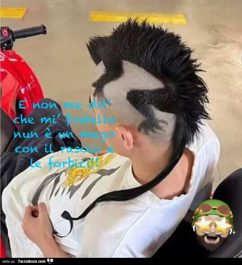 Taglio tattico: Son Er mejo fico der bigonzo! E cucco di conseguenza